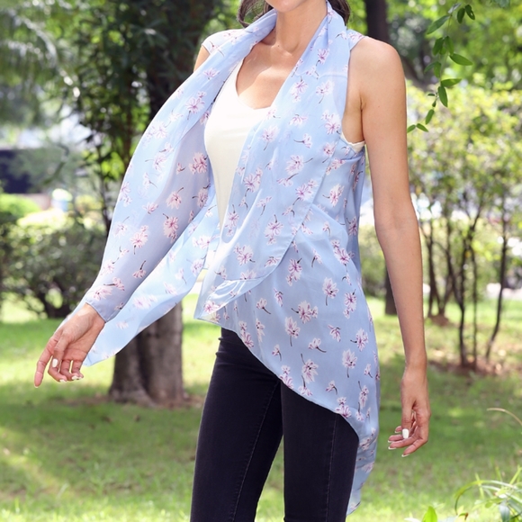 🚫‼️ SOLD ‼️ 🚫JOVIE CHIFFON CARDIGAN - Picture 4 of 6